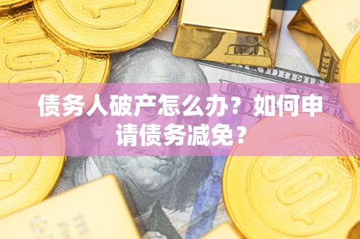 北京债务人破产怎么办？如何申请债务减免？