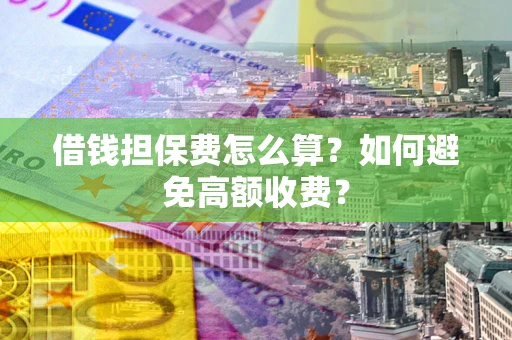 北京借钱担保费怎么算？如何避免高额收费？
